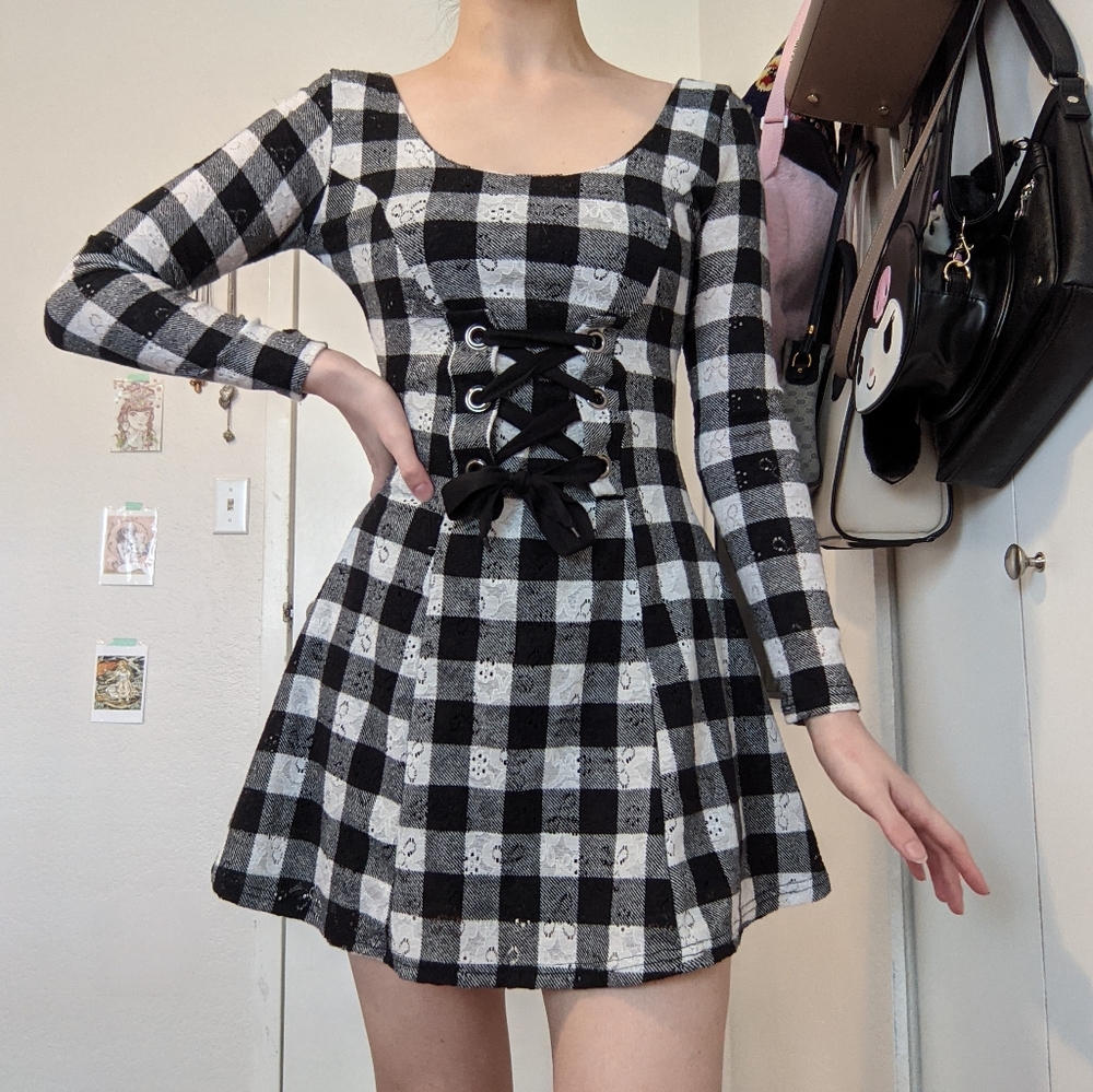 G&P Gingham Mini Dress